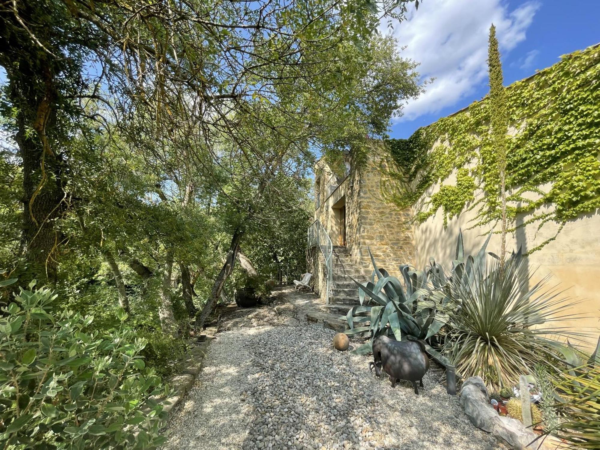 Le Domaine De La Tuilerie - Gite De Charme En Bord De Riviere Avec Piscine Servies-en-Val Kültér fotó